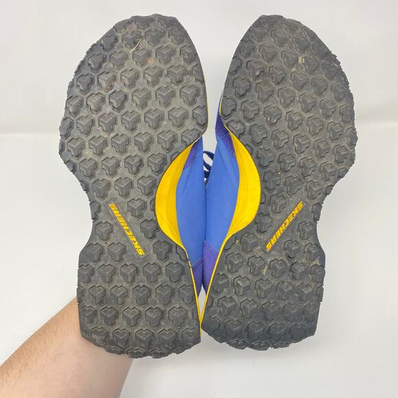 Skechers Mens Blue Lantis Upper Cut Neo Jogger Chunky Sneakers Size 7.5 US - Picture 8 of 9